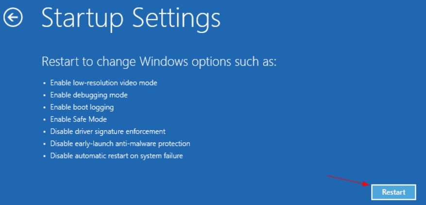 restart surface pro 4