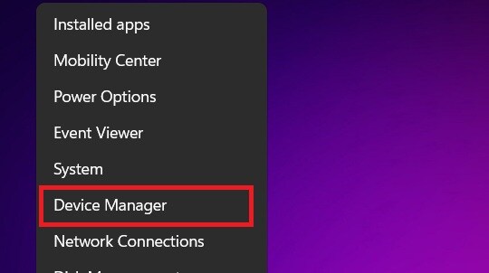 surface pro 4 device manager