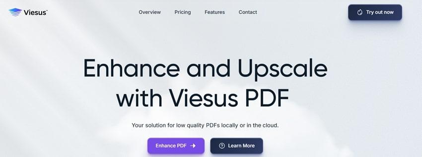 enhance and upscale pdfs
