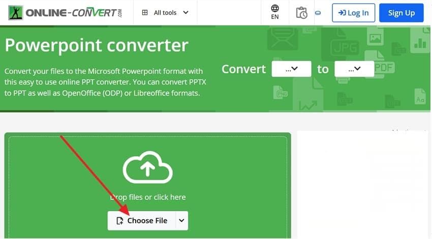 access online ppt converter
