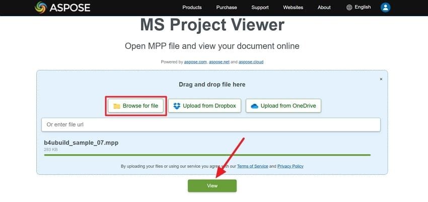 view mpp on ms project viewer