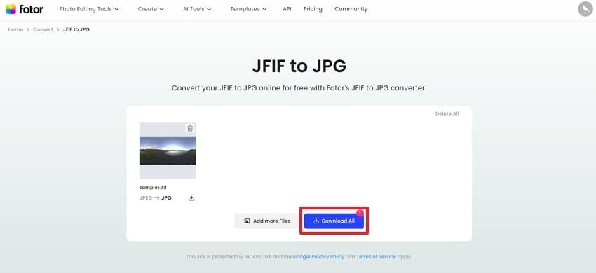 convert and download file