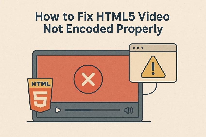 How to Fix HTML5 Video Not Encoded Properly [Ultimate Guide]
