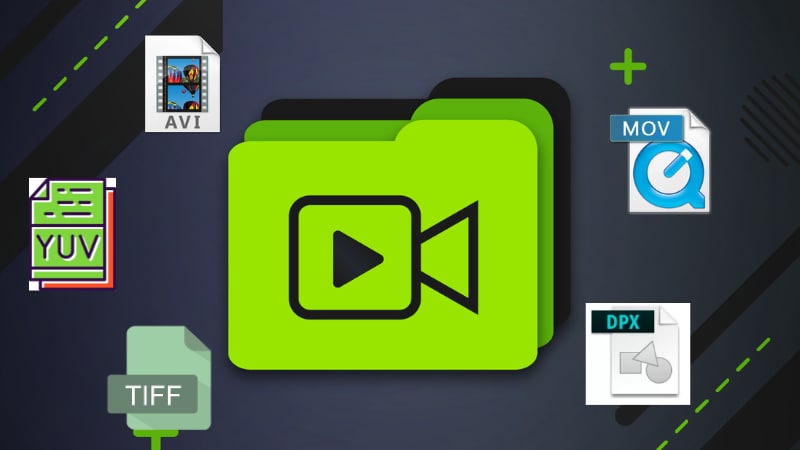 uncompressed video file formats