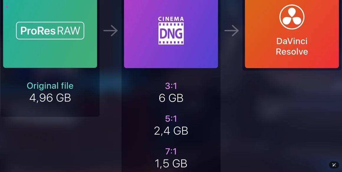 davinci resolve prores raw