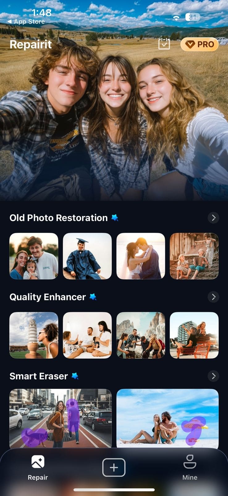 open and add image