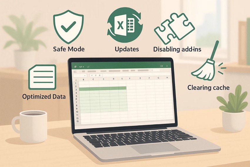 tips excel keeps crashing