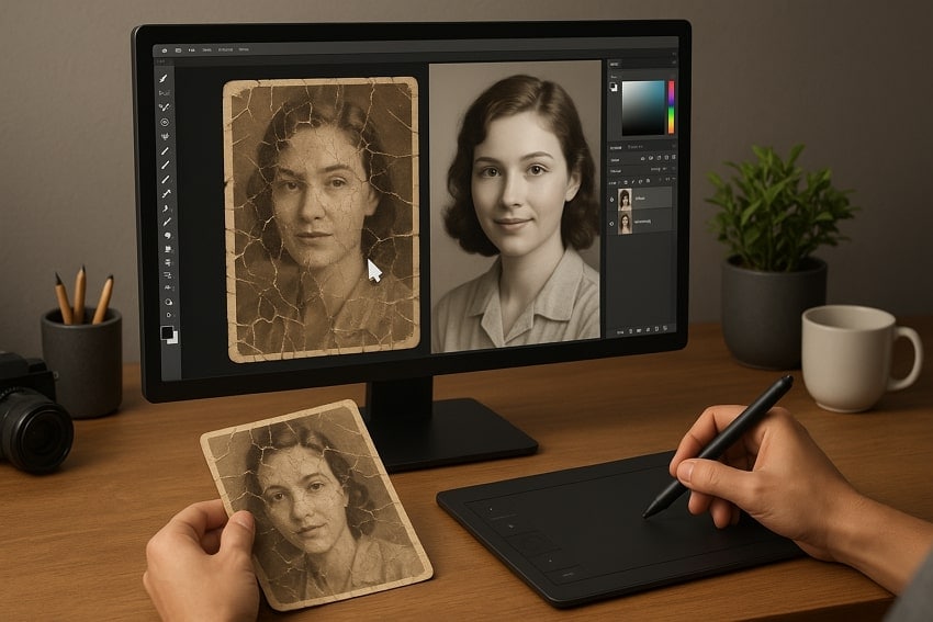 reasons to use photoshop restoration