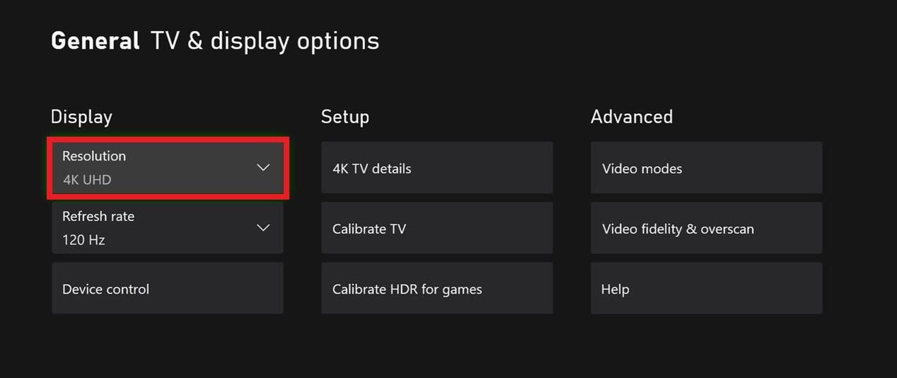 adjust graphics and display settings