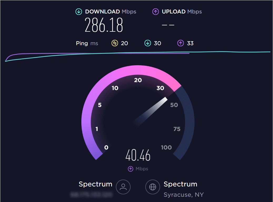internet speed