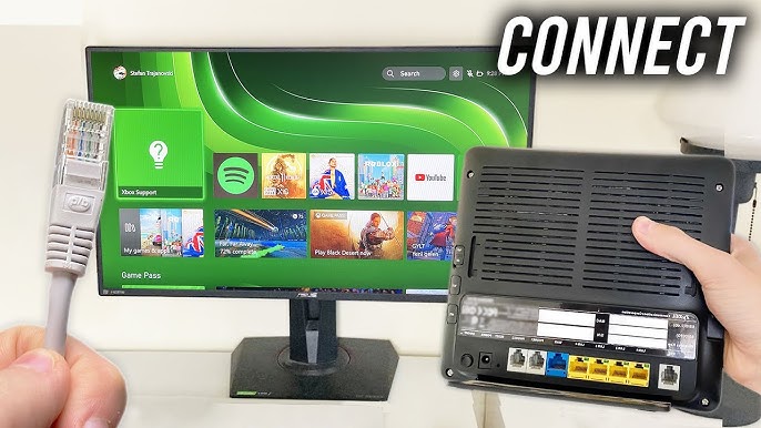 connect ethernet to xbox