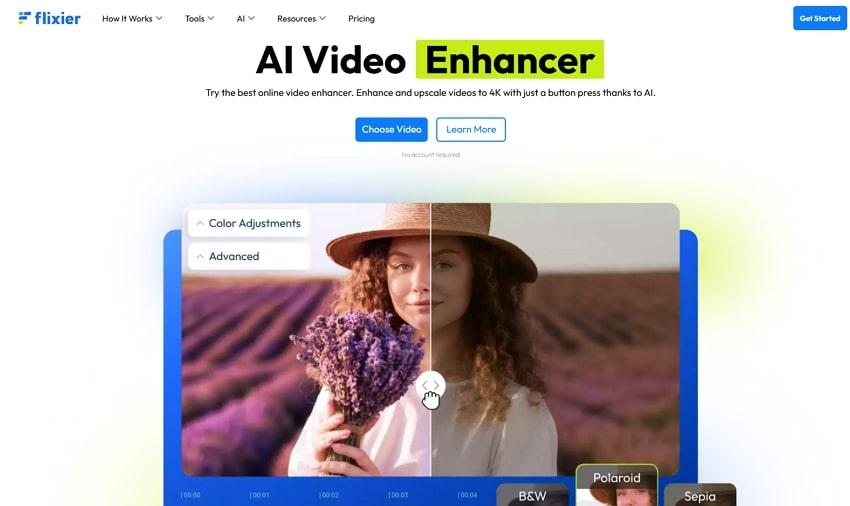 ai video enhancer flixier
