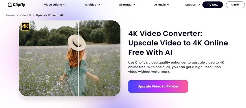 clipfly for video enhancement
