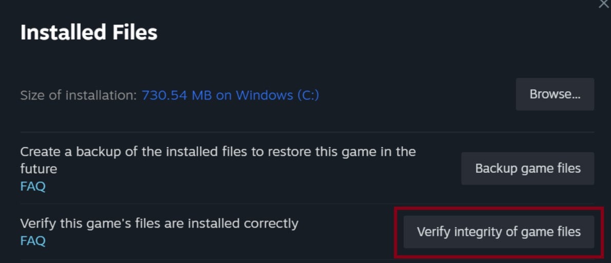 verify integrity of forza horizon game files