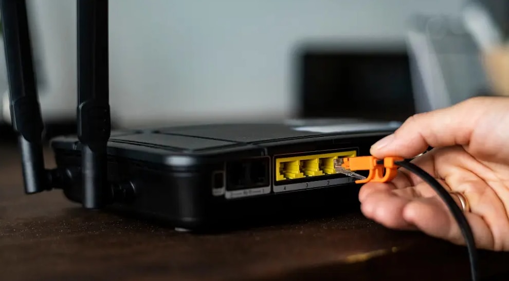 use wired internet