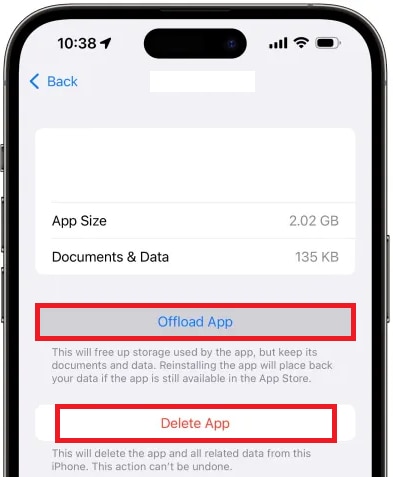 offload app