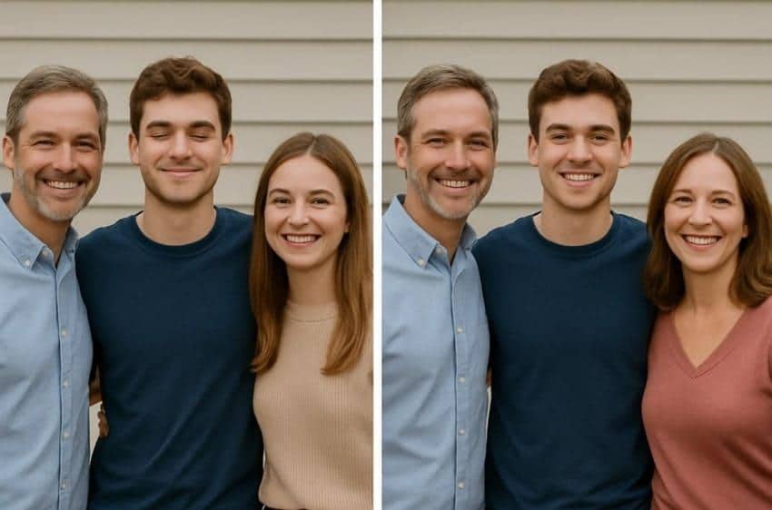 family portrait scenario