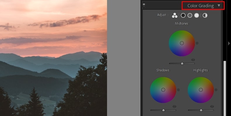 color grading