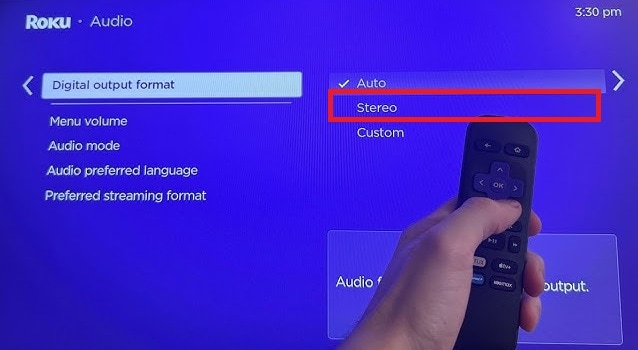 digital output format