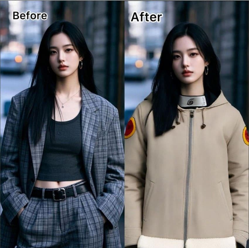 before and after of pixnova ai