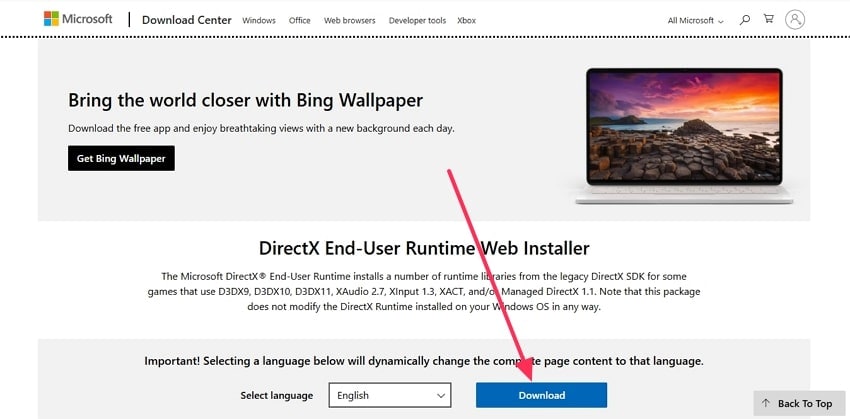 microsoft directx download