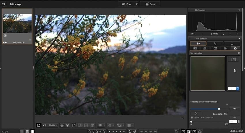 what is canon editor software