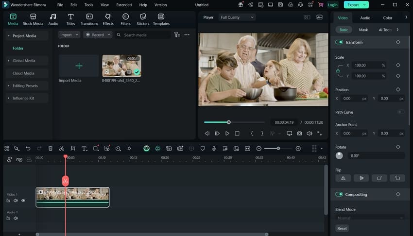 filmora canon video editor software
