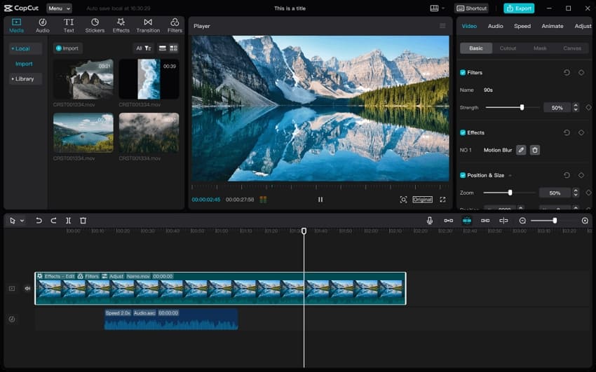 capcut video editor software