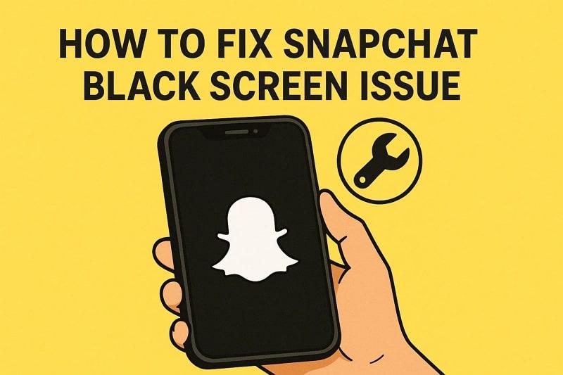 Black Snap Screen: Fix Snapchat Black Screen Issues on iPhone & Android