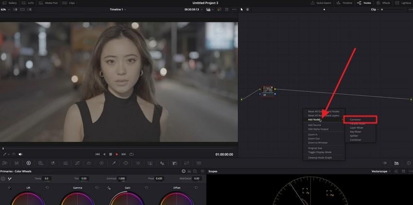 add nodes in color page
