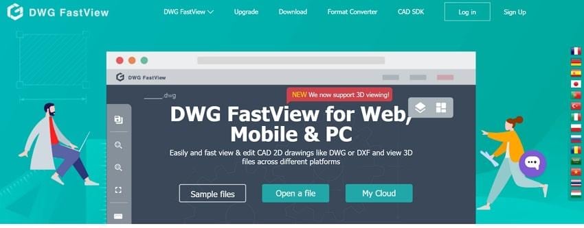 dwg fastview main page
