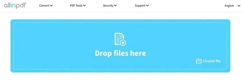 drop dwg files interface