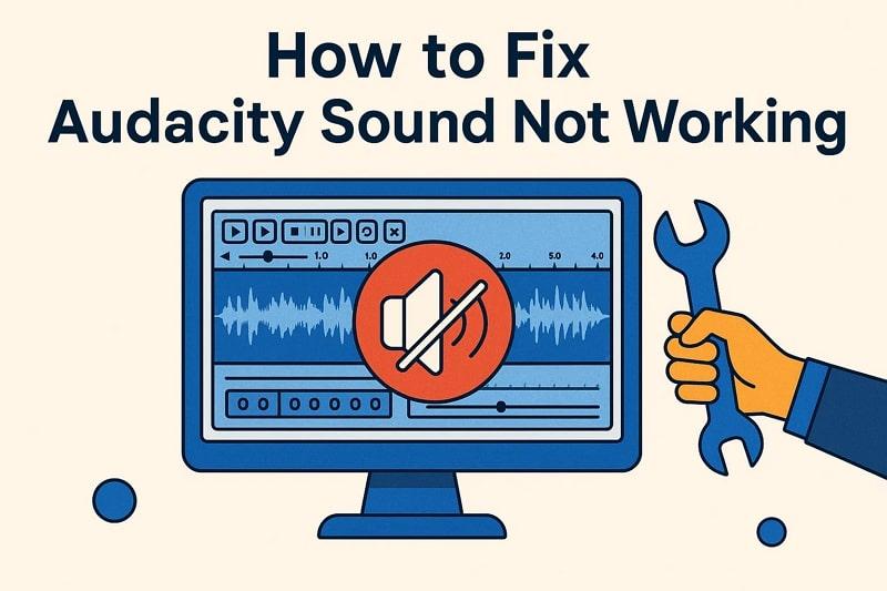 How to Fix Audacity Sound Not Working [Step-by-Step Guides]