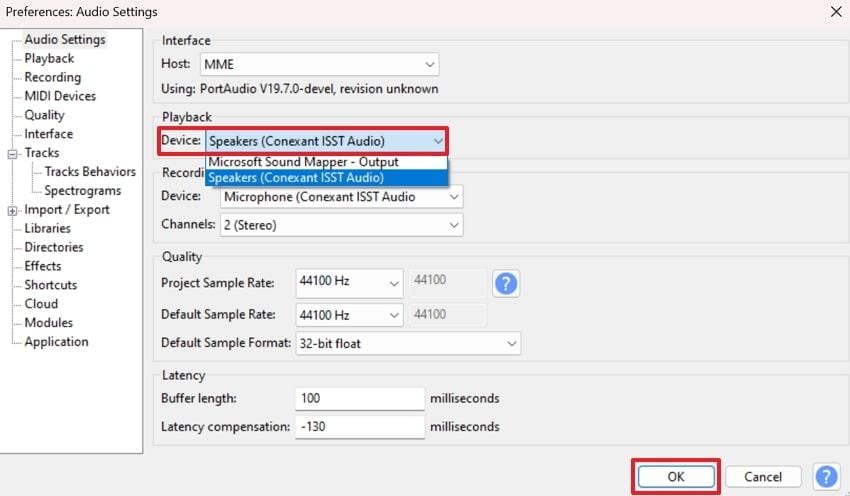 set another host through preferences