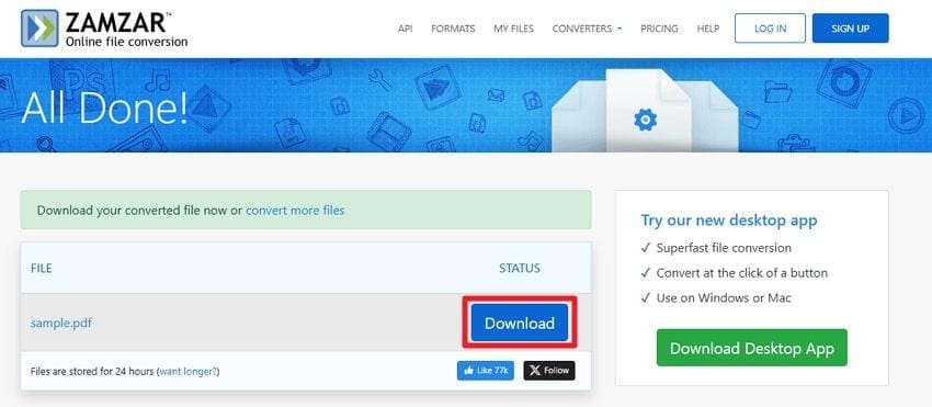 download and view pages document