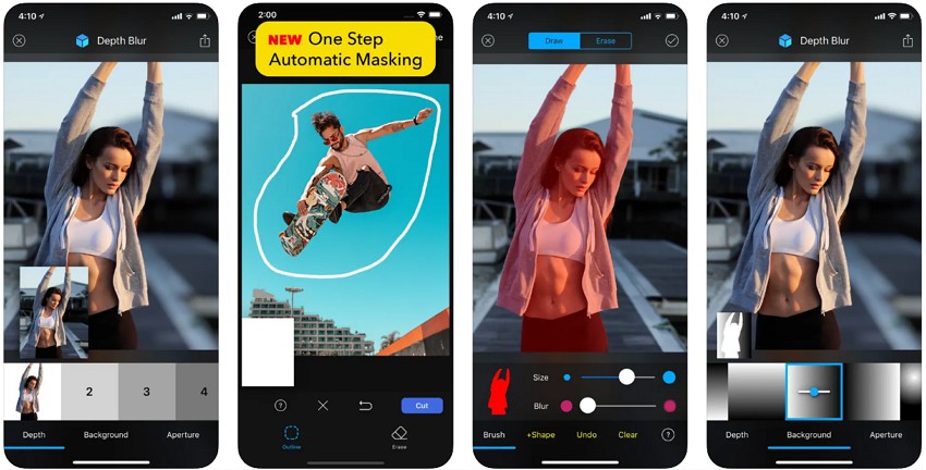 afterfocus blur photo editing app