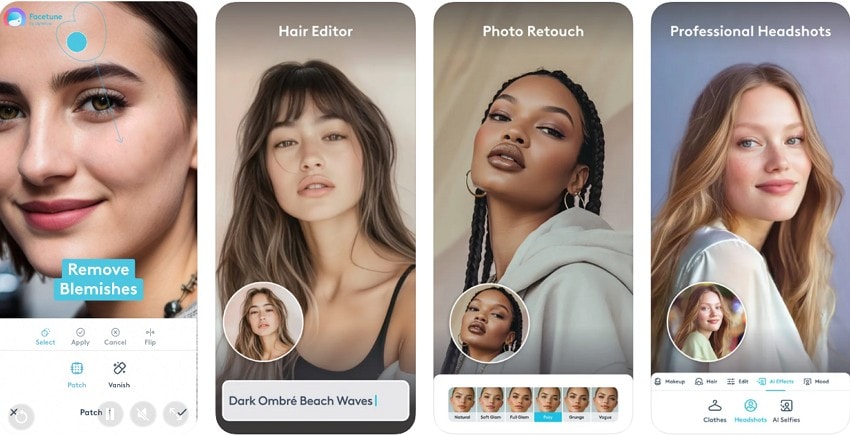 facetune blur photo editing app