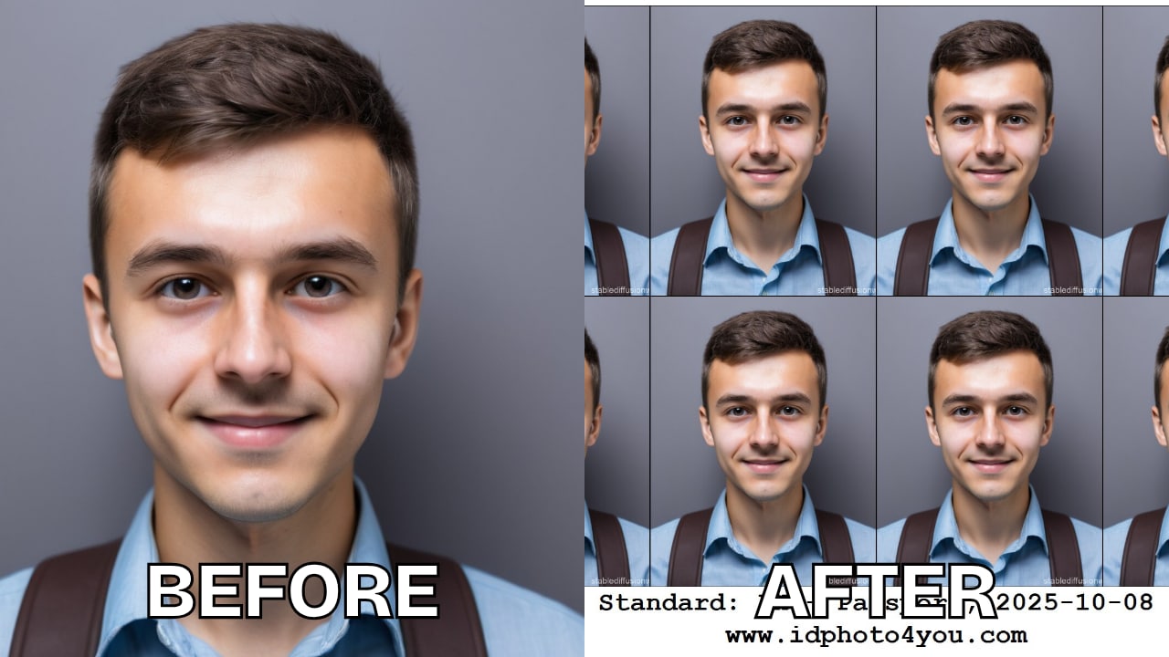 idphoto4you ai passport photo maker