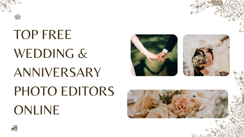 wedding anniversary photo editing online free