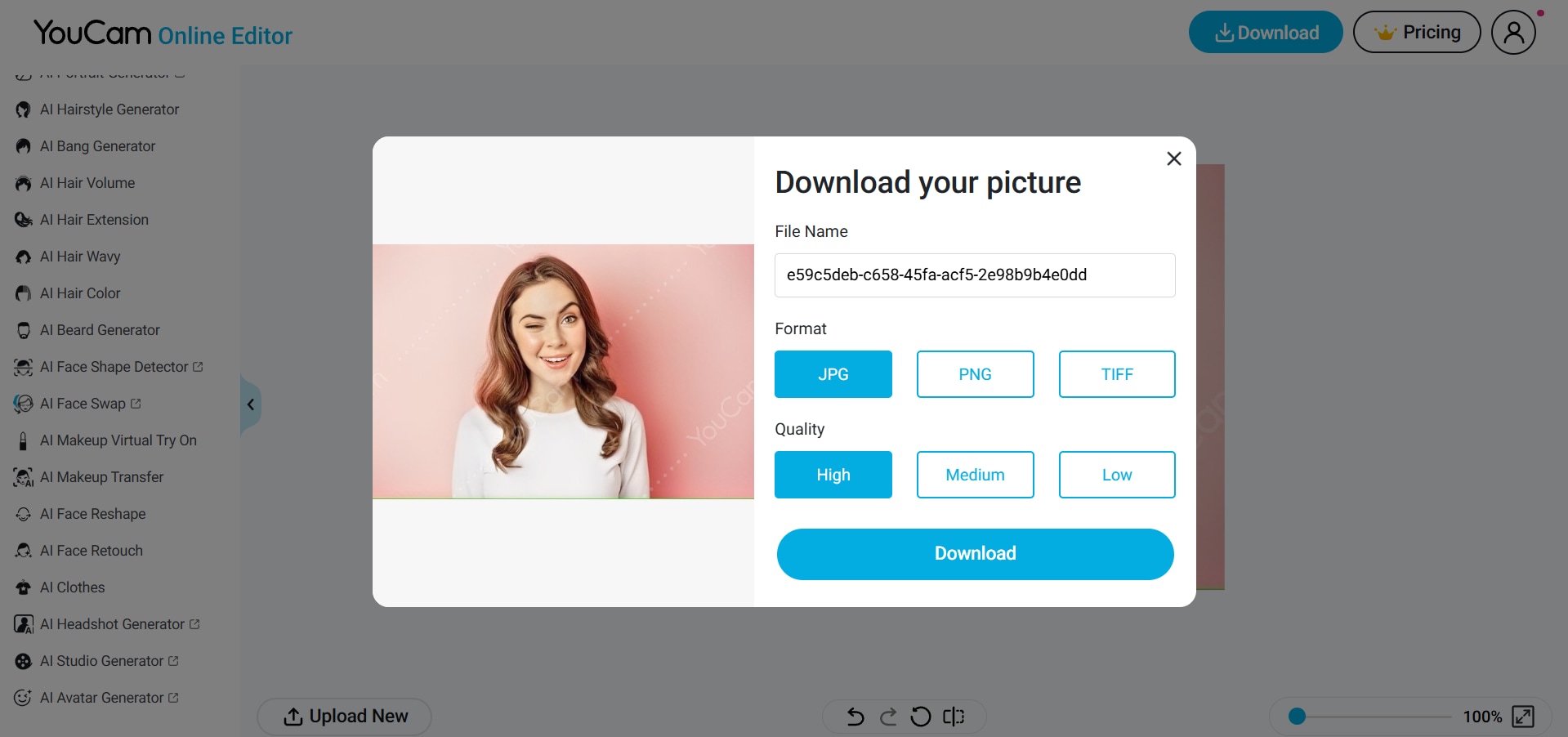 export image
