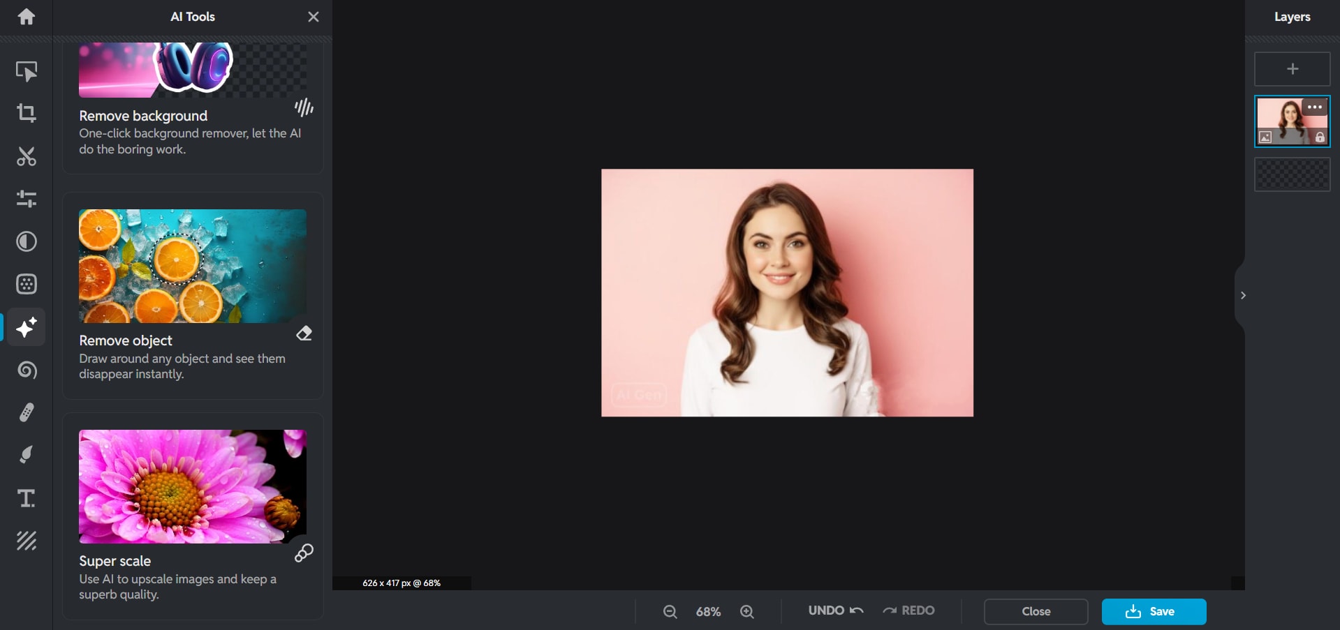 choose ai photo editor