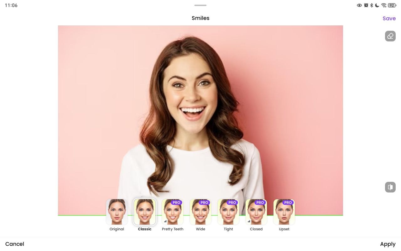 select the expression