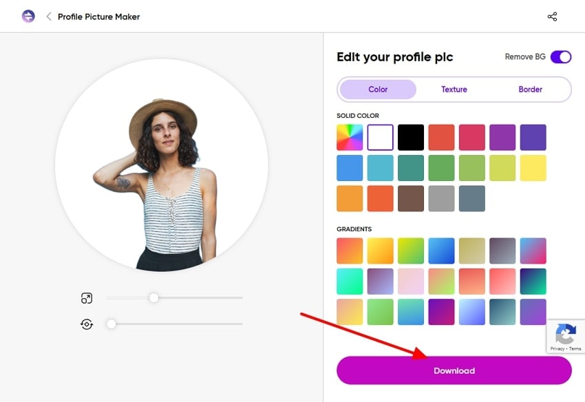 download insta dp picsart