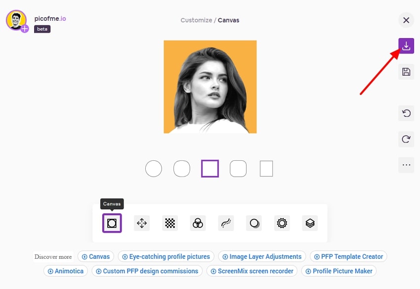 download picofme io image