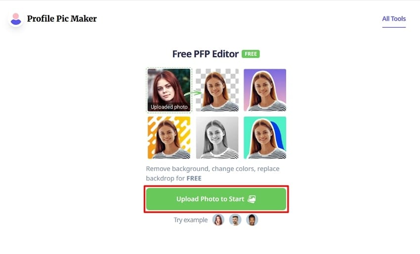 upload photo profile picture maker