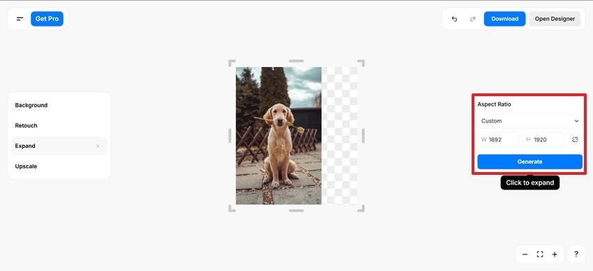 generate image pixelcut