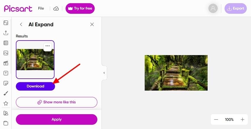 download image picsart