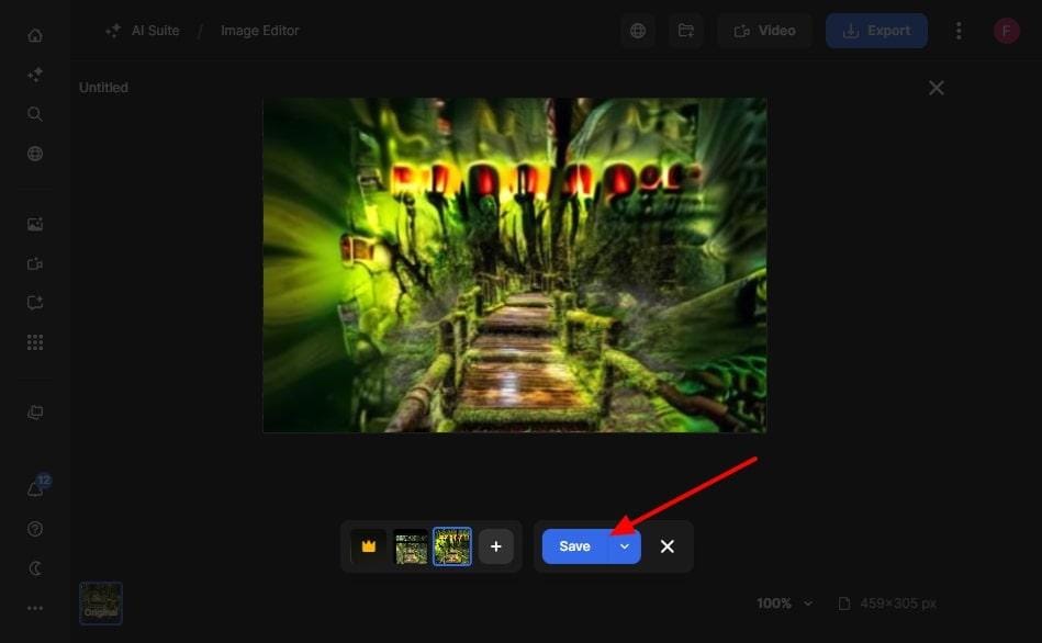 save results freepik