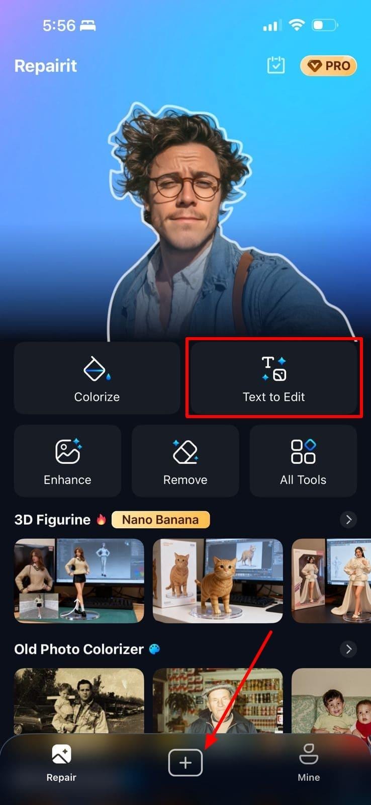 import image repairit app