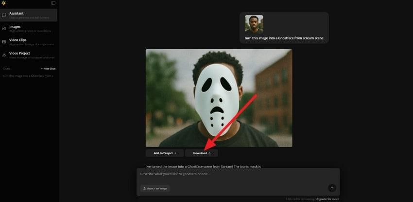download final ghostface image